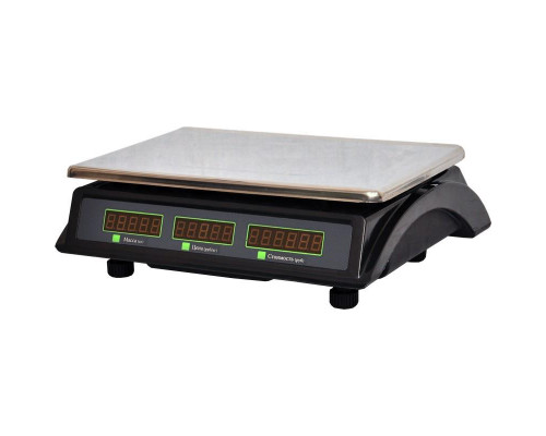 Купить Весы торговые МЕХЭЛЕКТРОН-М ВР4900-30-2Д-ДБ 10 (LED, Темный) от Мехэлектрон-М