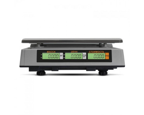 Весы торговые Mertech M-ER 327 AC-32.5 "Ceed" (LCD, Белые)