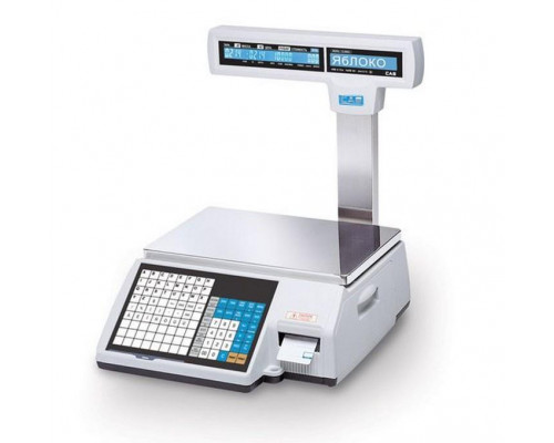 Весы с печатью этикеток CAS CL5000J-15IP (TCP-IP)