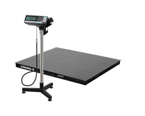 Весы платформенные с печатью этикеток Масса-К 4D-PM-20/15-2000-RP