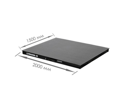 Весы платформенные с печатью этикеток Масса-К 4D-PM-20/15-1000-RP
