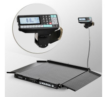 Весы платформенные с пандусом с печатью этикеток Масса-К 4D-LA-10/10-1000_RP