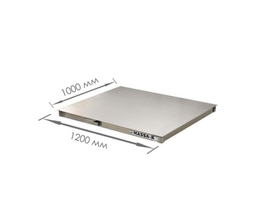 Купить Весы платформенные с печатью этикеток Масса-К 4D-PM.S-12/10-1500-RL от Масса-К