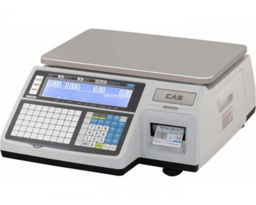 Весы с печатью этикеток CAS CL3000-6B (TCP-IP)