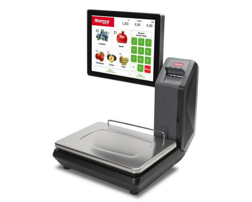 Весы с печатью этикеток Mertech M-ER 725 PM-32.5 "SELFPRINT" (15", USB/Ethernet/WiFi)