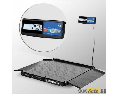 Весы платформенные с пандусом Масса-К 4D-LA-10/10-1000-A(RUEW)