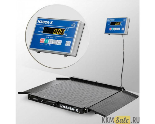 Весы платформенные с пандусом Масса-К 4D-LA-15/12-1000-AB