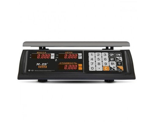 Весы торговые Mertech M-ER 327 AC-32.5 "Ceed" (LED, Черные)