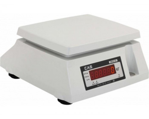 Весы фасовочные CAS SWII-30DD "Fish tray"