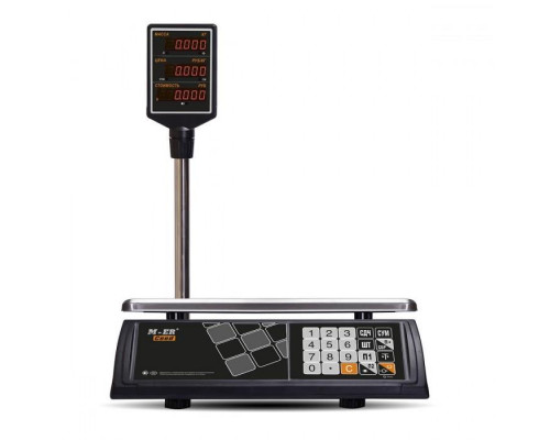 Весы торговые Mertech M-ER 327 ACP-15.2 "Ceed" (LED, Черные)