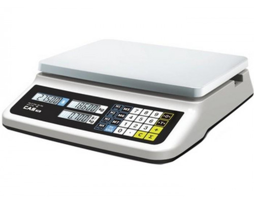 Весы торговые CAS PR-15B (LCD, II, USB)