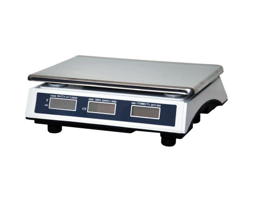 Весы торговые МЕХЭЛЕКТРОН-М ВР4900-30-2Д-АБ 02 (LCD)