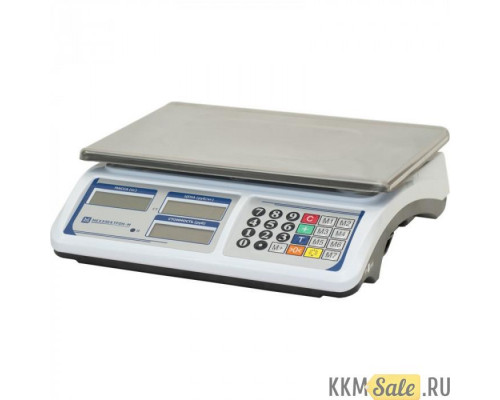 Весы торговые МЕХЭЛЕКТРОН-М ВР4900-30-2Д-АБ 16 (LCD)