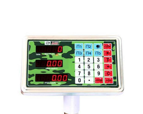 Купить Весы напольные торговые МИДЛ МП 300 МДА Ф-3 (50/100; 600х800) "Красная армия" от МИДЛ