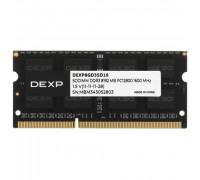 Память SODIMM, DDR3, 8Gb, 1600MHz DEXP, арт. DEXP8GD3SD16