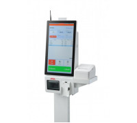 Касса самообслуживания АТОЛ КСО 3210 (21.5", J6412, SSD, 4G/128G, Без ОС, сканер Mindeo, Indicator light, держ. EFT/принтер)