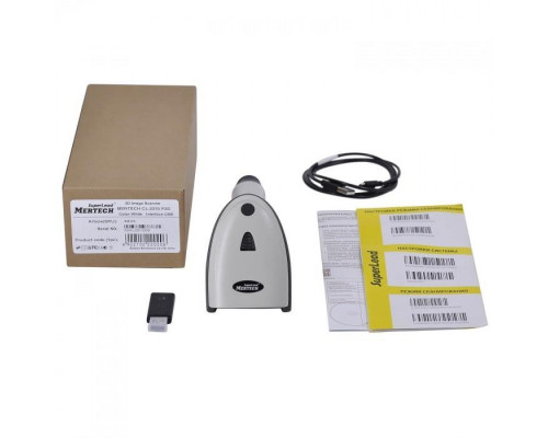 Купить Сканер штрих-кода Mertech CL-2210 BLE Dongle P2D (2D, USB, Белый) от Mertech