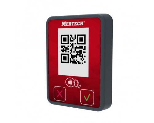 Купить Терминал оплаты СБП Mertech Mini (с NFC, серый/красный) от Mertech