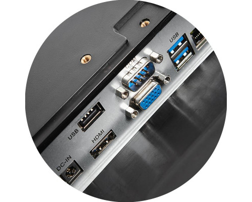 Сенсорный терминал 11.6" PayTor Hammer V2 (J4125, 8/128Gb, WiFi, MSR, черный, WinIoT)